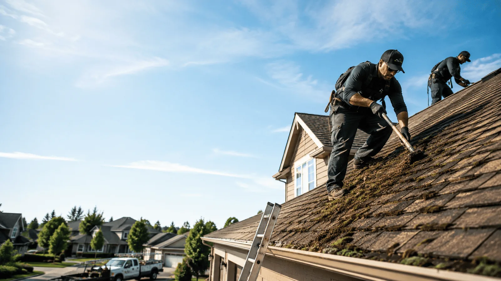 Roof Moss Removal in Bryant, IL near me